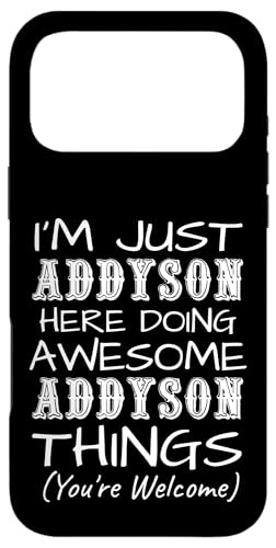 Just Addyson Here Doing Addyson Things ���O �X�}�z�P�[�X iPhone 17 Pro Max �p