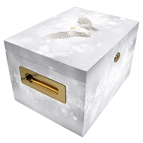 Image of Angel Cremation Urns for Human Ashes Adult Female Chest Urns for Ashes