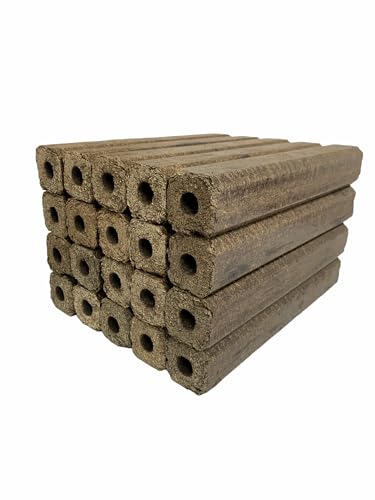 Reviews de Leña para comprar hoy. 45 Pizza Pan, Briquetas Leña para Asador de Encendido Rápido, iniciador de Fuego