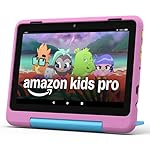 Amazon Fire HD 8 Kids Pro tablet (newest gen), ages 6–12 | 3 GB memory, includes ads-free books, games and videos that children love, 8" HD screen, parental controls, 13-hr battery, 32 GB
