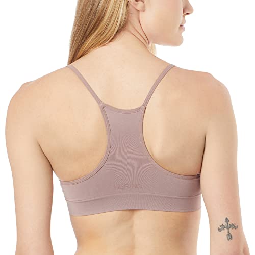 Top Nadador Feminino Sem Costura Hering, Bege, P