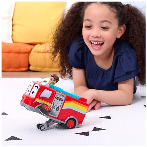 Camion de pompier Disney Junior Firebuds avec Bo et Flash figurines rétrofriction dès 3 ans - 3