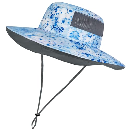 Image of BASSDASH UPF 50+ Sun Fishing Hat Water Resistant with Detachable Neck Flap