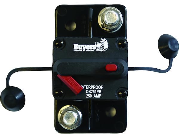CIRCUIT BREAKER, 250 AMP, PUSH-TO-TRIP, (1 EA)