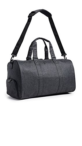 Herschel Novel Duffel Bag, Black Crosshatch, Classic 42.5L