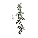 Pauwer 2 Pack Artificial Willow Leaves Vine Silk Fake Hanging Greenery Garland Willow Twigs Plant Foliage for Wedding Party Wreath Wall Indoor Outdoor Decor(A)