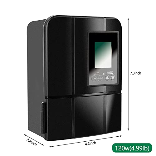 Solaroxy 120W Toroidal Core Landscape Lighting Transformer With Timer And Sensor, 120V Ac To 12V Ac, Outdoor Low Voltage Light Transformer For Garden Lights, Lawn Lights, Pathway Lights #TOP6