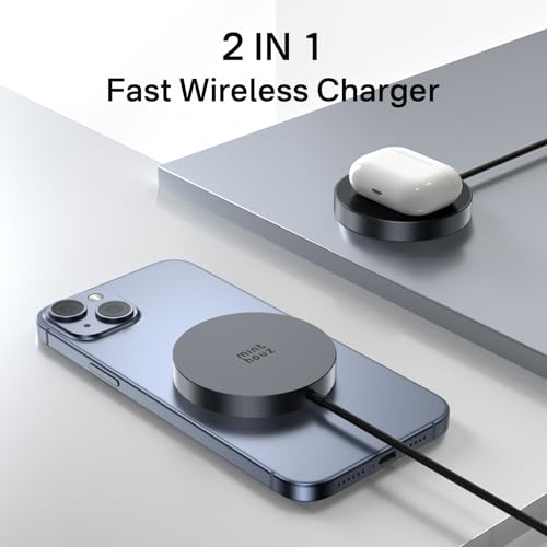 15W Fast Magnetic Wireless Charger, - image 2