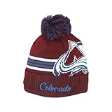 Colorado Avalanche NHL Officially Licensed Beanie Pom Rush