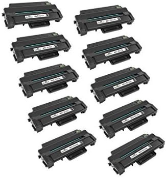 SPEEDYINKS Speedy Inks Compatible Toner Cartridge Replacement for Dell 331-7328 RWXNT (Black, 10-Pack)