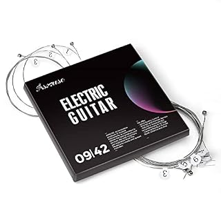 【6+3pcs Cordes】Asmuse Cordes pour guitare électrique Nickel Wound,super légère,calibre 09-42 - Les Beatles, Paul McCartney, John Lennon, RIngo Starr, George Harrison 【6+3pcs Cordes】Asmuse Cordes pour guitare électrique Nickel Wound,super légère,calibre 09-42 – Image 2