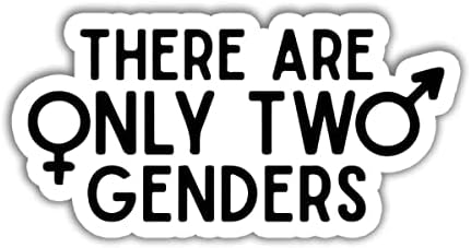 Amazon.com - Seek There are 2 Genders Decal CAR Truck Window Sticker