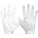 C-TACK Performance Grip Cutters American Football Receiver Handschuhe Gloves S252 Rev 3.0 Modell 2018 - weiß Gr. L