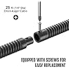POPULO 25FT Replaceable Cable, Compatible with POPULO Electric Drain Auger(CADL-2004, PEDC-23), Supports Manual Operation.
