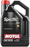 Motul 106352 Specific 948 B 5W-20 Synthetic Motor Oil, 5 Liter, 128. Fluid_Ounces, 1 gallon, 1 Pack