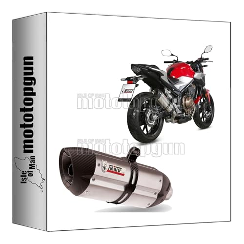 Mivv pot d'echappement homologue Honda CB 500 F 2023 2024 Suono acier carbone