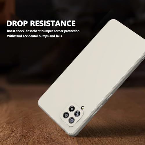 Image of for Samsung Galaxy A42 Case White, Scratch Resistant with Soft Touch, Slim Thin Phone Cover for Samsung Galaxy A42