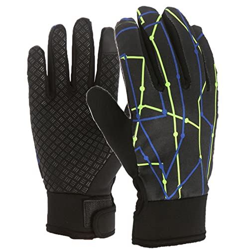 Aniywn Ski Gloves Snow Gloves for Men&Women, Thinsulate Waterproof Snowboard Gloves Cold Weather Windproof Warm Skiing Gloves