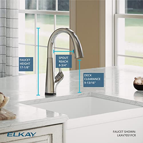 Image of Elkay Avado LKAV7051FCR 2-in-1 Kitchen Faucet with Filtered Drinking Water