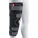 ORTONYX Tri-Panel Knee Immobilizer Full Leg Brace - Breathable and Lightweight - Straight Leg Support - Knee Splint 23.5" / 60cm