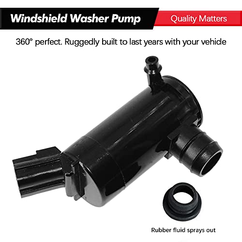 A Abigail A75008WP Windshield Washer Pump W/Grommet Replacement thumb #1