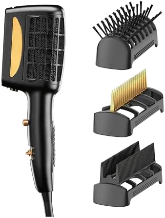 INFINITIPRO BY CONAIR 3-in-1 Styling Hair Dryer, 1875W Hair Dryer and 3 Attachments