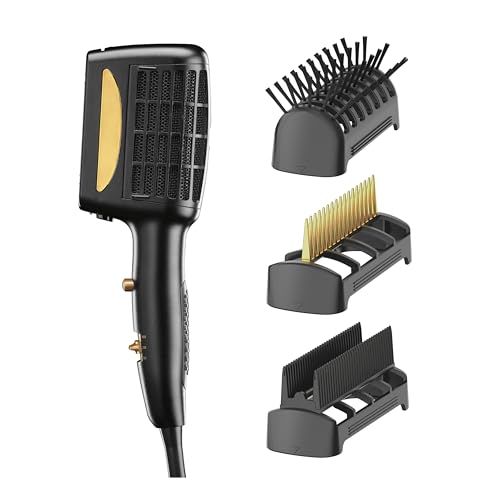 INFINITIPRO BY CONAIR 3-in-1 Styling Hair Dryer, 1875W Hair Dryer and 3 Attachments