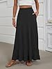 ANRABESS Womens Maxi Skirt Elastic High Waist Swin... #1