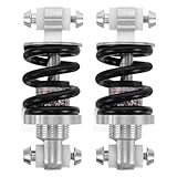 Amortissement : l'amortisseur arrière du vélo est conçu pour offrir un amortissement exceptionnel, minimisant efficacement les vibrations pour un confort de conduite optimal sur les vtt et les vélos électriques