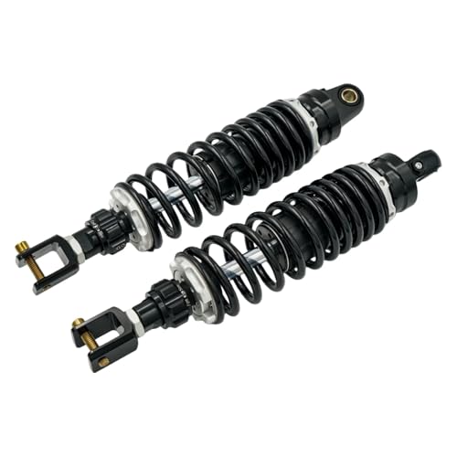 Amortisseurs arrière 320mm améliorant le confort du Kymco Like 150
