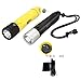 TIANQUXNGI Diving Lights Professional Underwater Flashlight Dive Torch Rechargeable Battery Light for Night