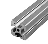 Faztek 15QE1515 Aluminum 6063-16 T-Slotted Heavy Extrusion with Clear Anodize Finish, 97