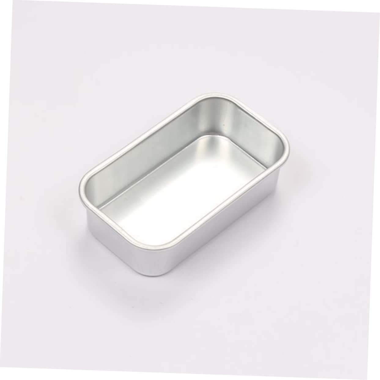 BESTonZON 12 Piezas De Molde para Hornear Pan con Tapa Bandeja para Hornear Moldes Cuadrados para Magdalenas Bandeja De Queso Mini Moldes para Pasteles Plato para Hornear Hogar Suministros
