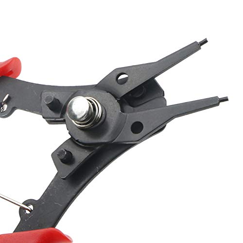 Pxyelec 4 in 1 Snap Ring Pliers Set for Removal of Retaining Clip Circlip Snap Rings Wrist Pin Clips Internal External CirClips Automotive and Engine Repair Projects - Image 4