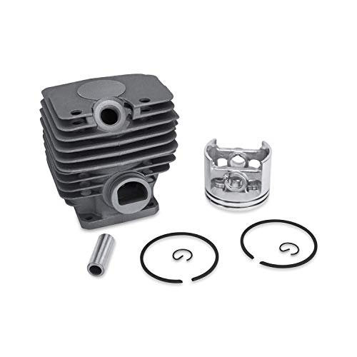 Cylinder Head Piston Kit Compatible with Stihl Chainsaw 038 MS380 MS381 Gaskets 52mm