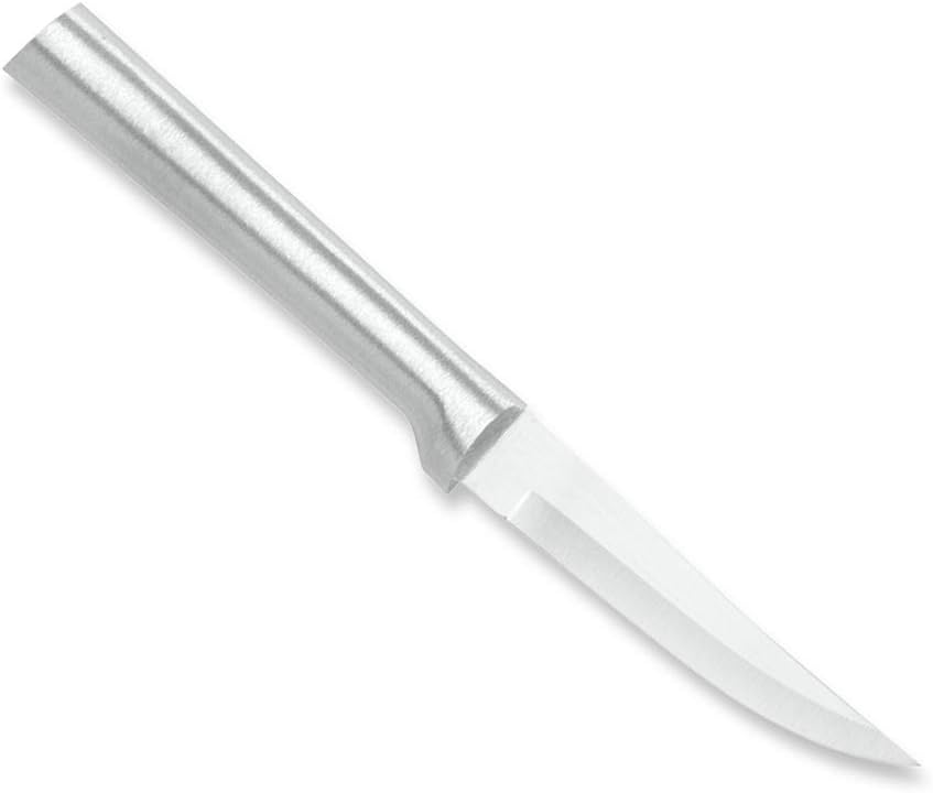 Cutlery Heavy Duty Paring Knife (R103), 3.25" Stainless Steel Blade, Silver Handle