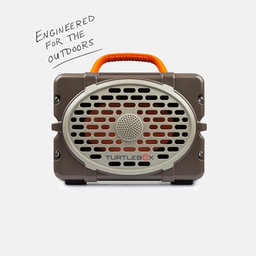 Image of Turtlebox Original Gen 3: Portable Outdoor Bluetooth Speaker - Ultra-Loud (120dB), Waterproof (IP67), Rugged, Impact-Resistant, 3-Day Battery | Party Mode: Unlimited Pairing for Stereo Sound, Delta