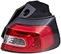 Brock Replacement Passenger Quarter Panel Mounted Tail Light Compatible with 2014-2017 Cherokee 68102906AF