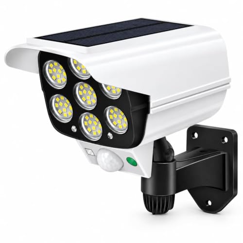 Image of Pack of 1 Camera Shape Solar LED Light Fixture with Remote Control