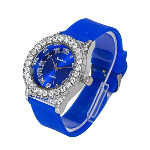 Montre plaqué or pour femme style hip hop le cadeau de luxe idéal
