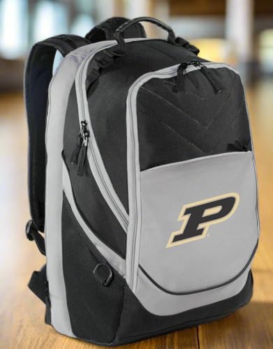 Image of Broad Bay Purdue University Backpack | Official Boilermakers Logo, Padded Laptop Compartment, Fits Up To 17 inch Devices, 600D Polyester