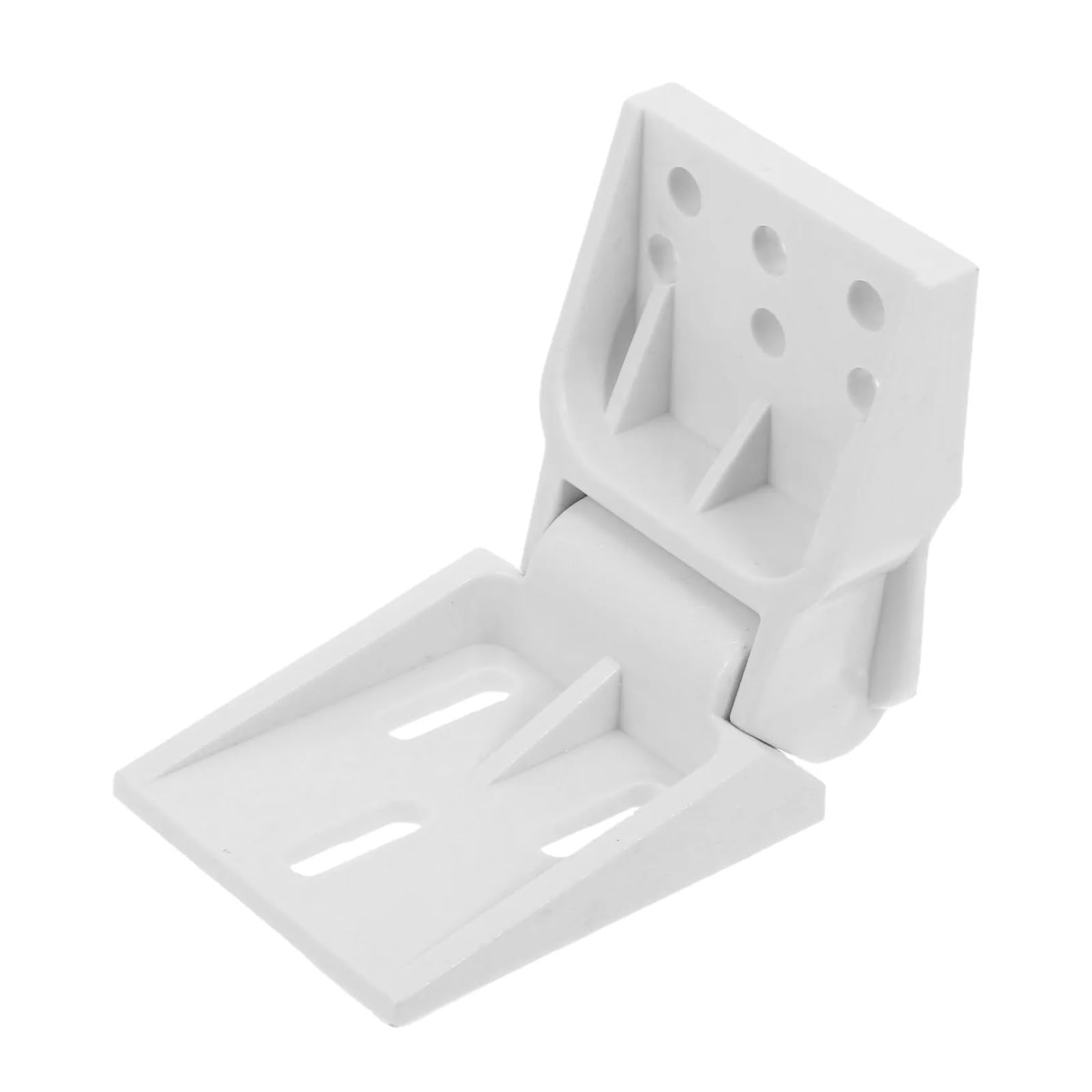 Plastic Hidden Folding Hinge, Universal Replacement for Chest Freezer, Mini Fridge Small Cabinet Hinges Kitchen