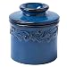 Butter Bell - The Original Butter Bell Crock by L. Tremain, French Ceramic Butter Dish, Antique Collection, Denim Blue