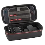 Subsonic - Etui Subsonic do Nintendo Switch 2 - Pokrowiec ochronny Switch 2 z odporną na wstrząsy obudową Duża torba do przenoszenia i przechowywania w formacie XL na konsolę, gry i akcesoria Switch 2