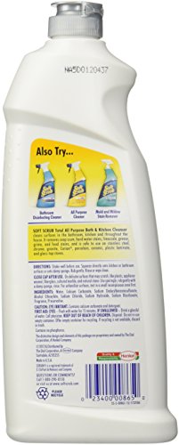 Soft Scrub Cleanser, Lemon, 24 Oz-2 Pk #TOP1
