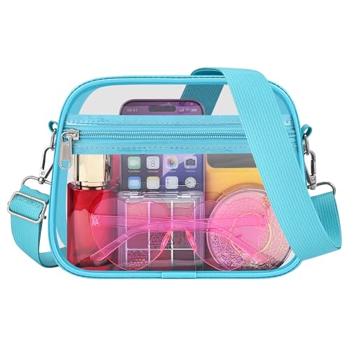 Image of Oraben Clear Bag for Stadium Events Clear Purse Stadium Bag Satchel Handbags for Sports Events Concerts Festivals | Stadium Approved
