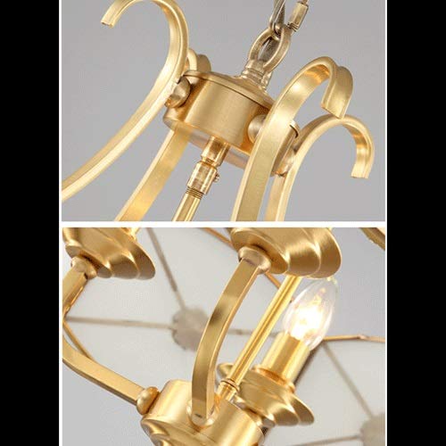 Taimowei E14*4 European-Style Gold-Plated Chandelier Chandelier Copper Dining Room Chandelier Living Room Light In The Bedroom Modern Minimalist Dining Room Lamp Creative Atmosphere Personality L #TOP5