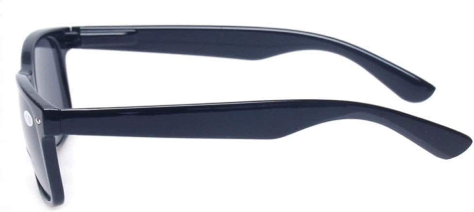 2 Pair Unisex Classic Bifocal Outdoor Reading Sunglasses Stylish Comfort Hard Case Included