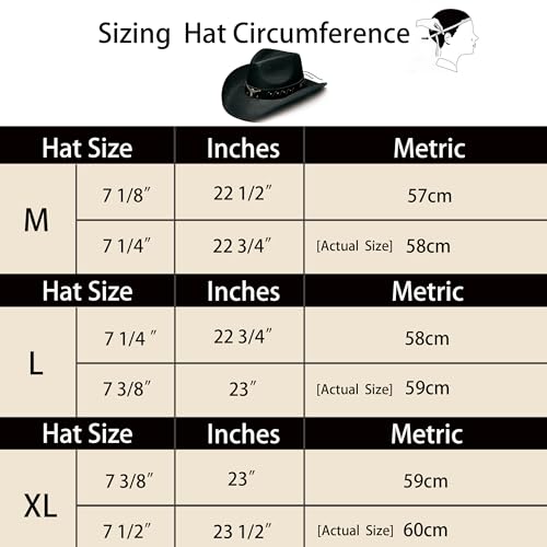 Image of YOUBADU Western Straw Cowboy and Cowgirl Hats with Decorative Bands - Unisex Wide Brim Raffia Style Sun Hat