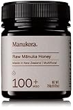 Manukora MGO 100+ Multifloral Raw Mānuka Honey (250g/8.8oz) - Authentic Non-GMO New Zealand Honey, UMF & MGO Certified, Traceable from Hive to Hand